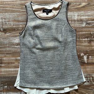 Gorgeous gold/ivory tank